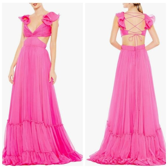 Mac Duggal Dresses & Skirts - Chiffon Prom Dress by Mac Duggal